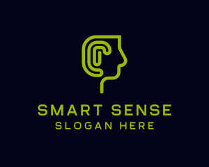 Intelligence - Artificial Intelligence Tech App logo design