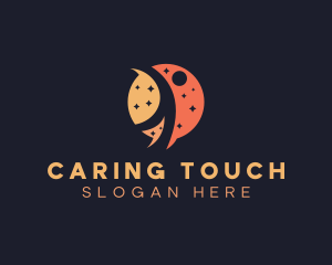 Caregiver - Human Global Foundation logo design