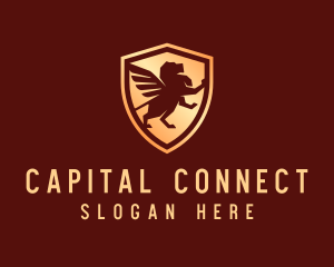 Winged Lion Capital logo design