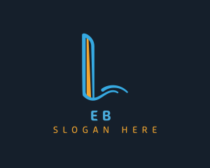 Modern Business Letter L Logo