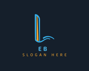 Application - Modern Business Letter L logo design