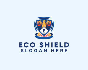 Bird Shield Tournament logo design