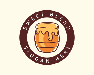 Syrup - Sweet Honey Jar logo design