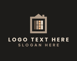 Flooring - House Floor Tiling logo design