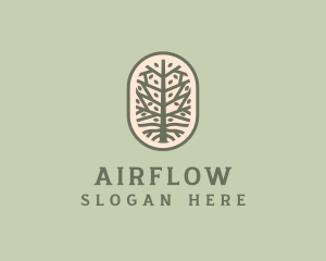 Mangrove Tree Branch logo design