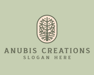 Mangrove Tree Branch logo design