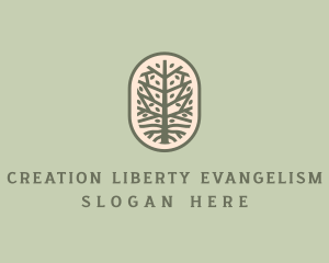 Mangrove Tree Branch logo design