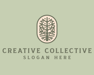 Mangrove Tree Branch logo design