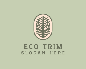 Mangrove Tree Branch logo design