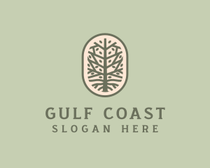 Mangrove Tree Branch logo design