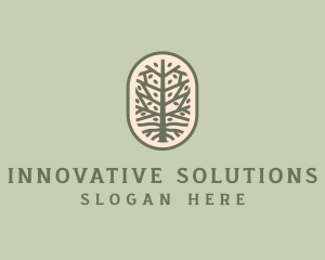 Mangrove Tree Branch logo design