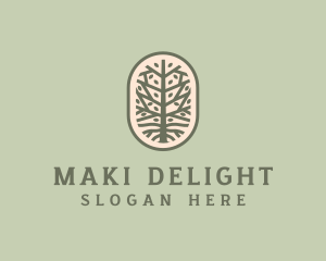 Mangrove Tree Branch logo design