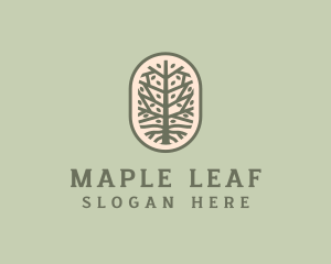 Mangrove Tree Branch logo design