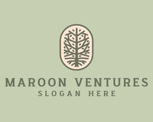 Mangrove Tree Branch logo design