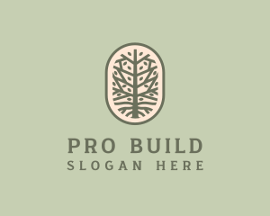 Mangrove Tree Branch logo design