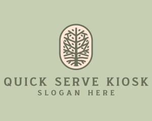 Mangrove Tree Branch logo design