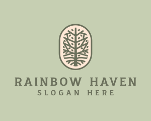 Mangrove Tree Branch logo design