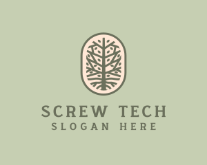 Mangrove Tree Branch logo design