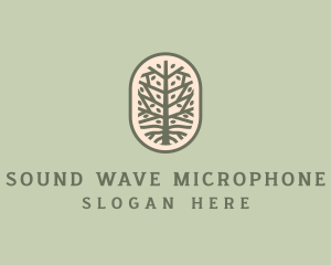 Mangrove Tree Branch logo design