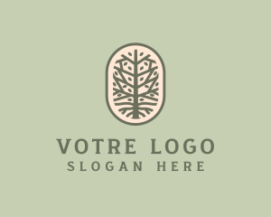 Growth - Mangrove Tree Branch logo design