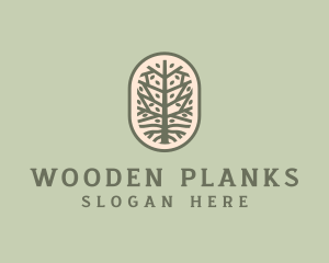 Mangrove Tree Branch logo design