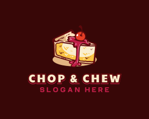 Sweet - Cheesecake Pastry Dessert logo design