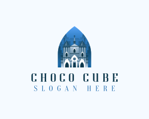 Gothic Cathedral Church Logo