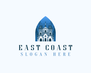 Gothic Cathedral Church logo design