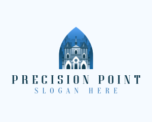 Gothic Cathedral Church logo design