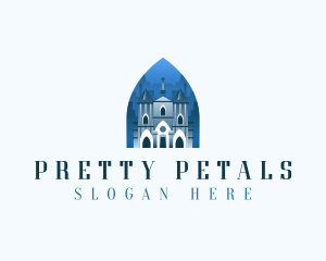 Gothic Cathedral Church logo design