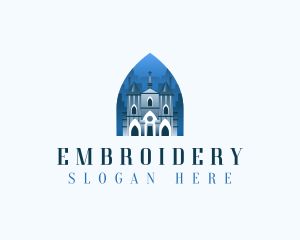 Gothic Cathedral Church logo design