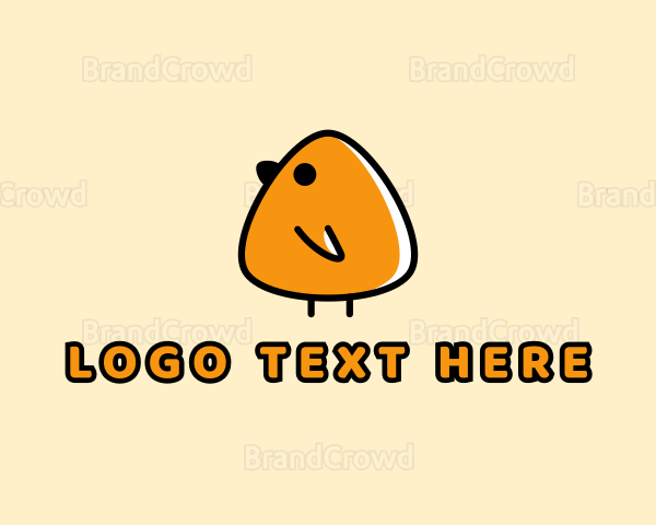 Cute Baby Chick Logo