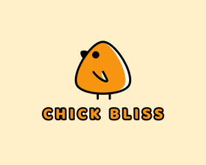 Chick - Cute Baby Chick logo design