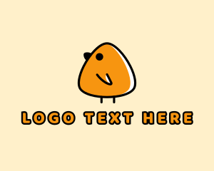 Cute Baby Chick  Logo