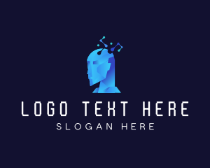 Smart - Robotics Artificial Intelligence logo design