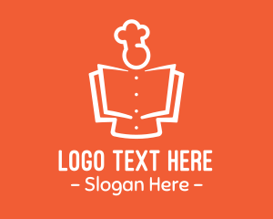 Publisher - Chef Recipe Cook Book logo design