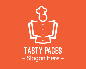 Chef Recipe Cook Book logo design