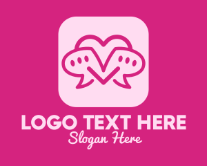 Love Message Dating App Logo