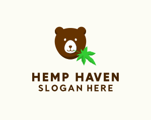 Grizzly Bear Dispensary  logo design