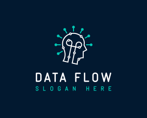 Software AI Data Scientist logo design