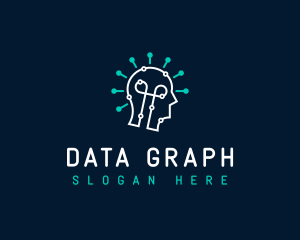 Software AI Data Scientist logo design