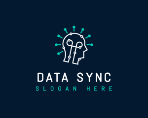 Software AI Data Scientist logo design