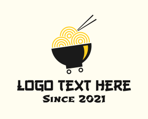 Food Delivery - Fast Ramen Delivery logo design