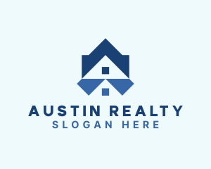 Roofing Property Realty logo design