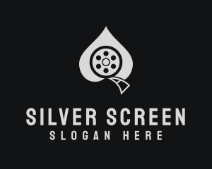 Movie Production - Filmmaker Spade Media logo design