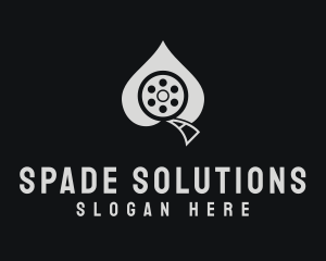 Filmmaker Spade Media  logo design