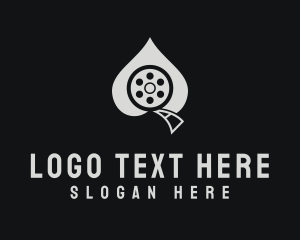 Director - Filmmaker Spade Media logo design