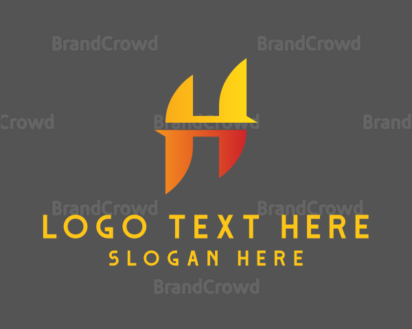 Generic Modern Letter H Logo