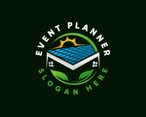Electronics - Home Energy Solar Panel logo design