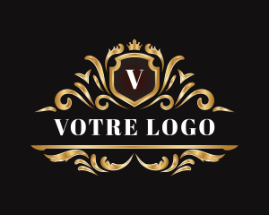 Royalty - Luxury Ornament Shield logo design